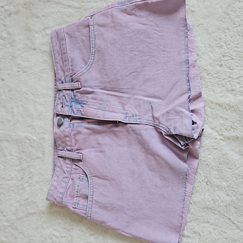 Brand new women's shorts purple